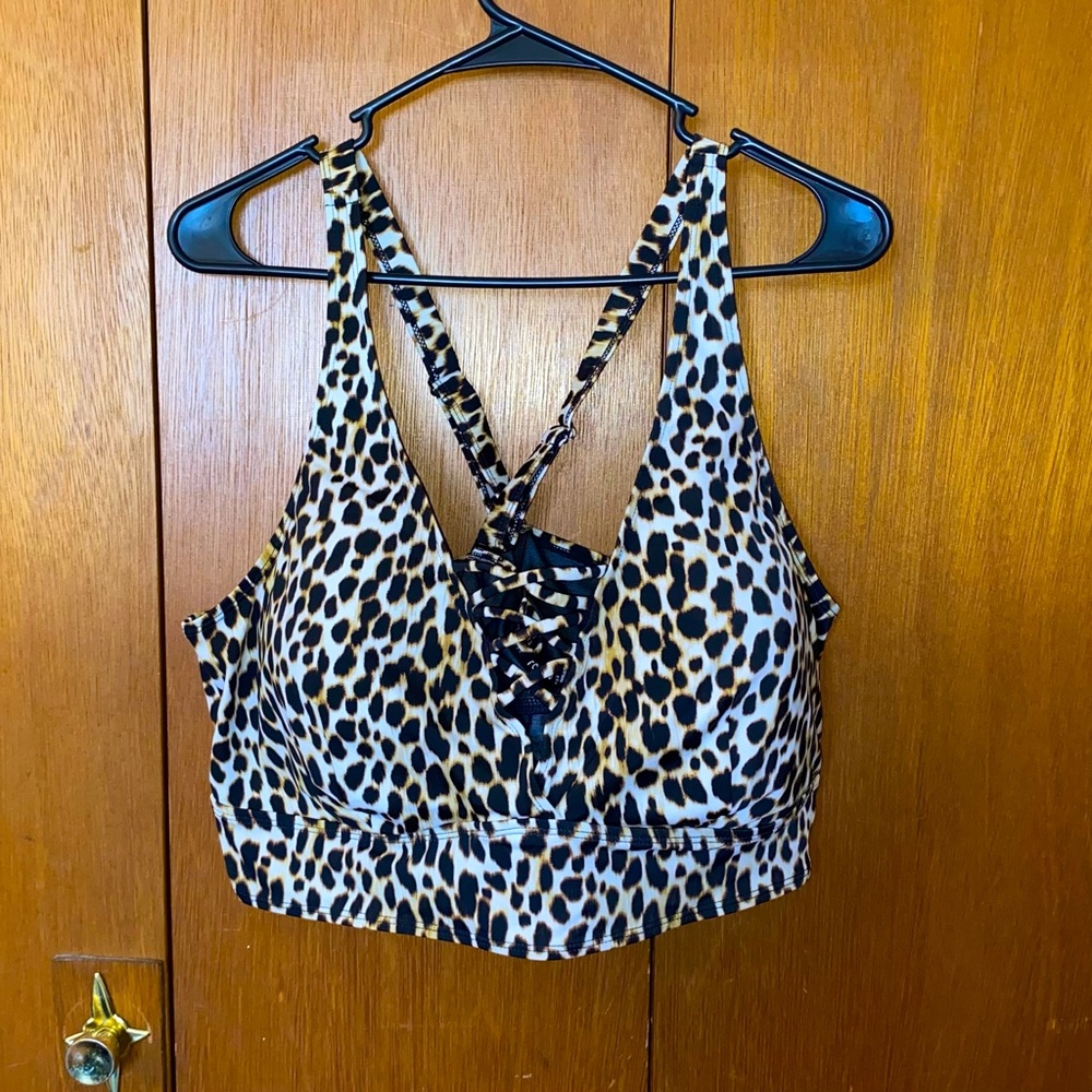 Torrid 4 XL Leopard Bikini